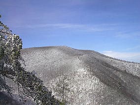  Big Frog Mountain in the winter 