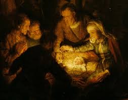  The Adoration of the Shepherds, Rembrandt 